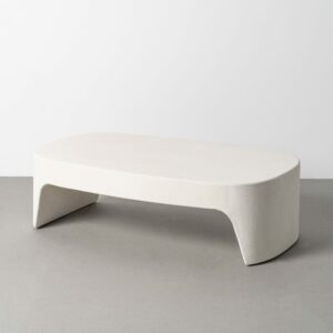 MESA CENTRO BLANCO DM 120 X 70 X 35 CM MESA CENTRO BLANCO DM 120 X 70 X 35 CM