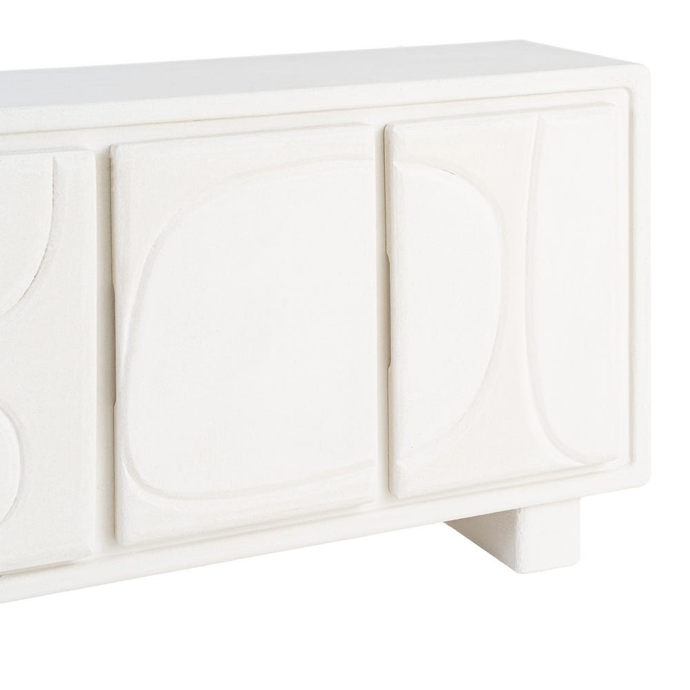 APARADOR BLANCO DM 120 X 38 X 70 CM APARADOR BLANCO DM 120 X 38 X 70 CM - Imagen 3