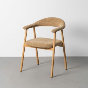 SILLA BRAZOS BEIGE TEJIDO-METAL CONTRACT 56 X 50,50 X 76 CM SILLA BRAZOS BEIGE TEJIDO-METAL CONTRACT 56 X 50,50 X 76 CM