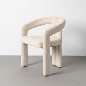SILLA BRAZOS CREMA TEJIDO CONTRACT 60 X 50 X 76,50 CM SILLA BRAZOS CREMA TEJIDO CONTRACT 60 X 50 X 76,50 CM