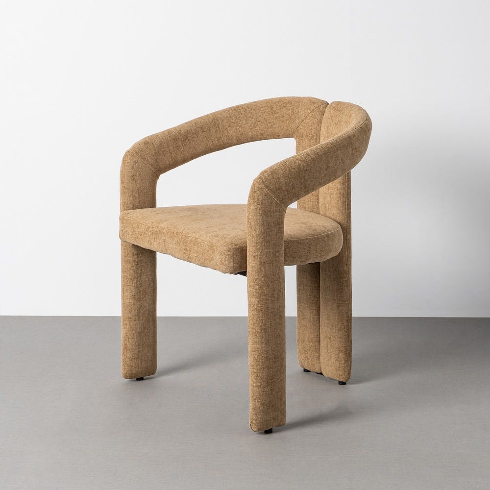 SILLA BRAZOS BEIGE TEJIDO CONTRACT 60 X 50 X 76,50 CM SILLA BRAZOS BEIGE TEJIDO CONTRACT 60 X 50 X 76,50 CM