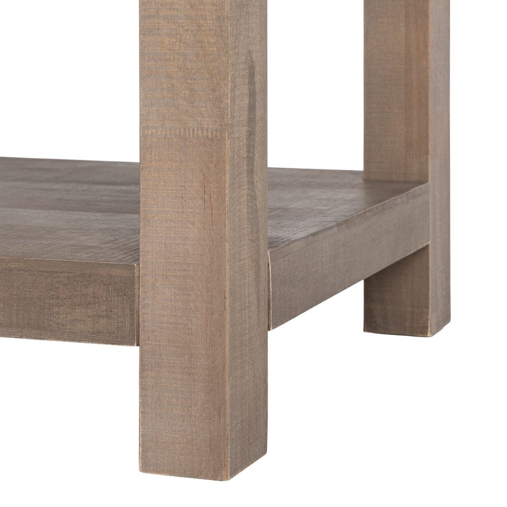CONSOLA NATURAL MADERA 135 X 45 X 80 CM CONSOLA NATURAL MADERA 135 X 45 X 80 CM - Imagen 5