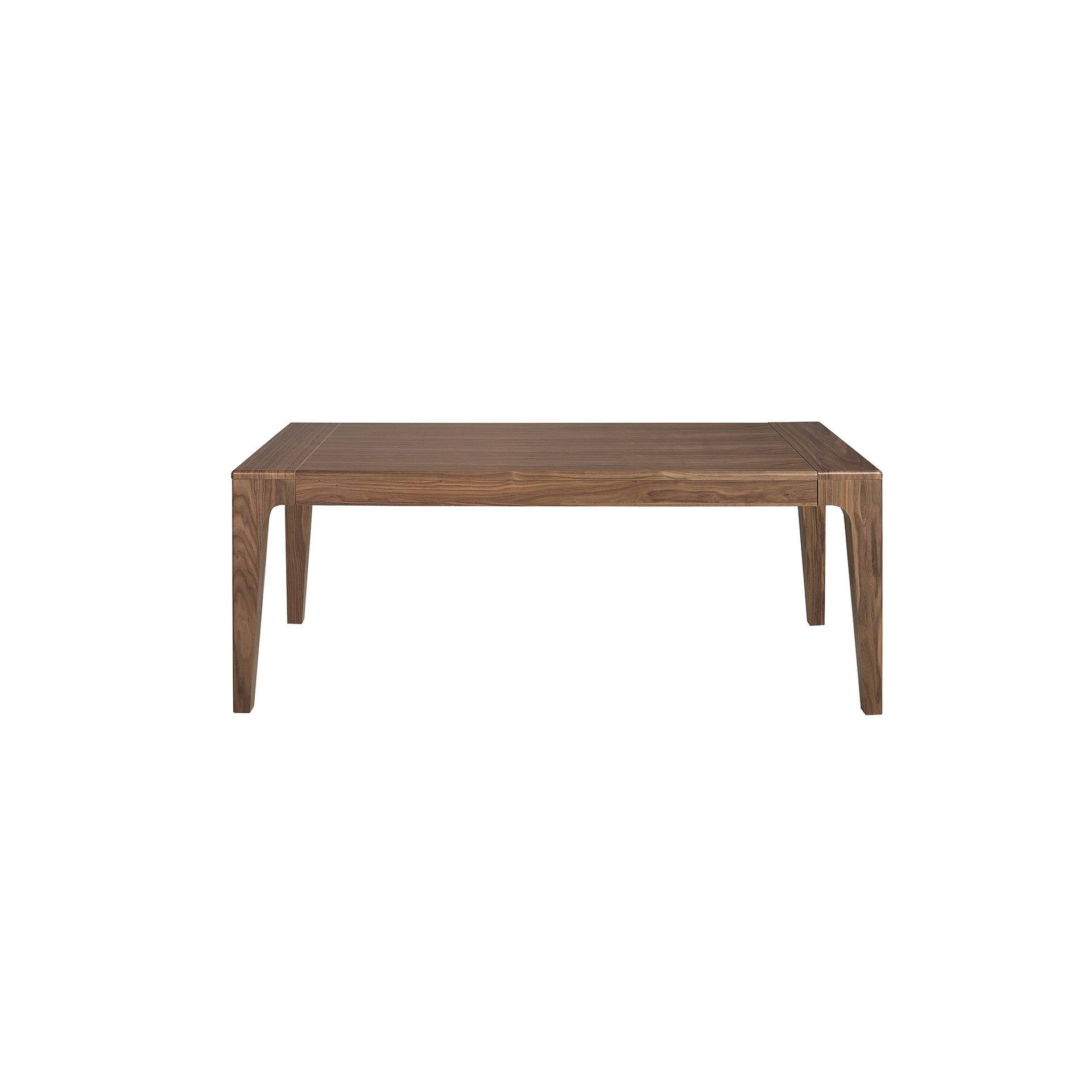 Mesa comedor extensible rectangular nogal Mesa comedor extensible rectangular nogal - Imagen 2
