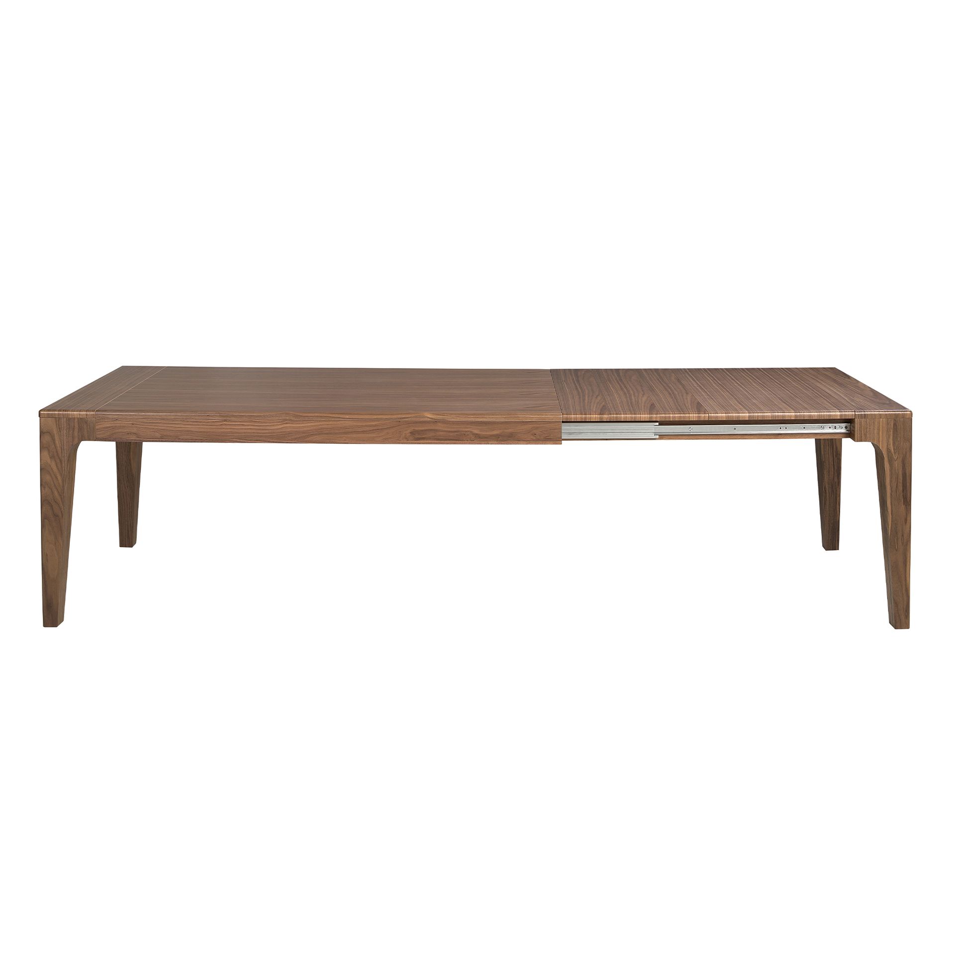 Mesa comedor extensible rectangular nogal Mesa comedor extensible rectangular nogal - Imagen 6