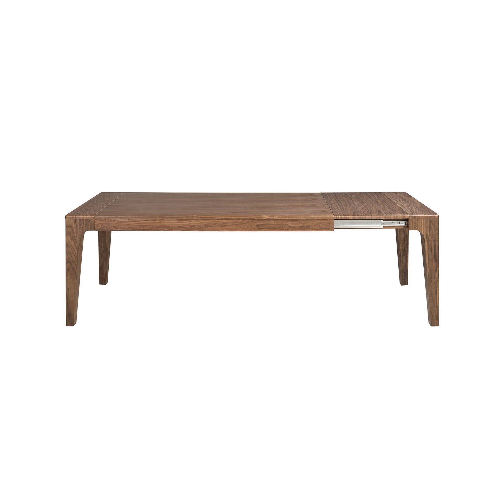 Mesa comedor extensible rectangular nogal Mesa comedor extensible rectangular nogal - Imagen 8