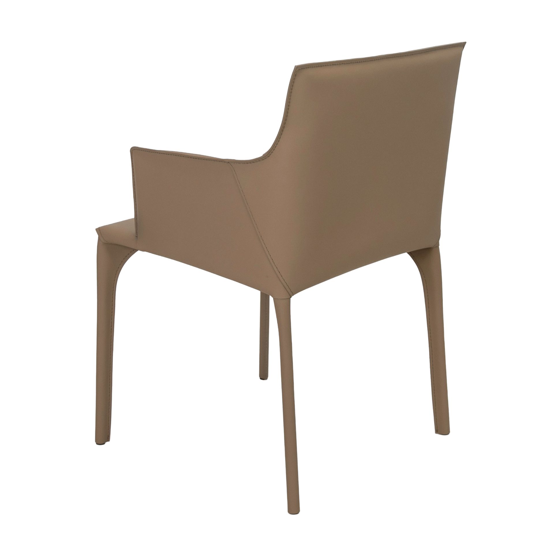 Silla piel regenerada visón Silla piel regenerada visón - Imagen 6