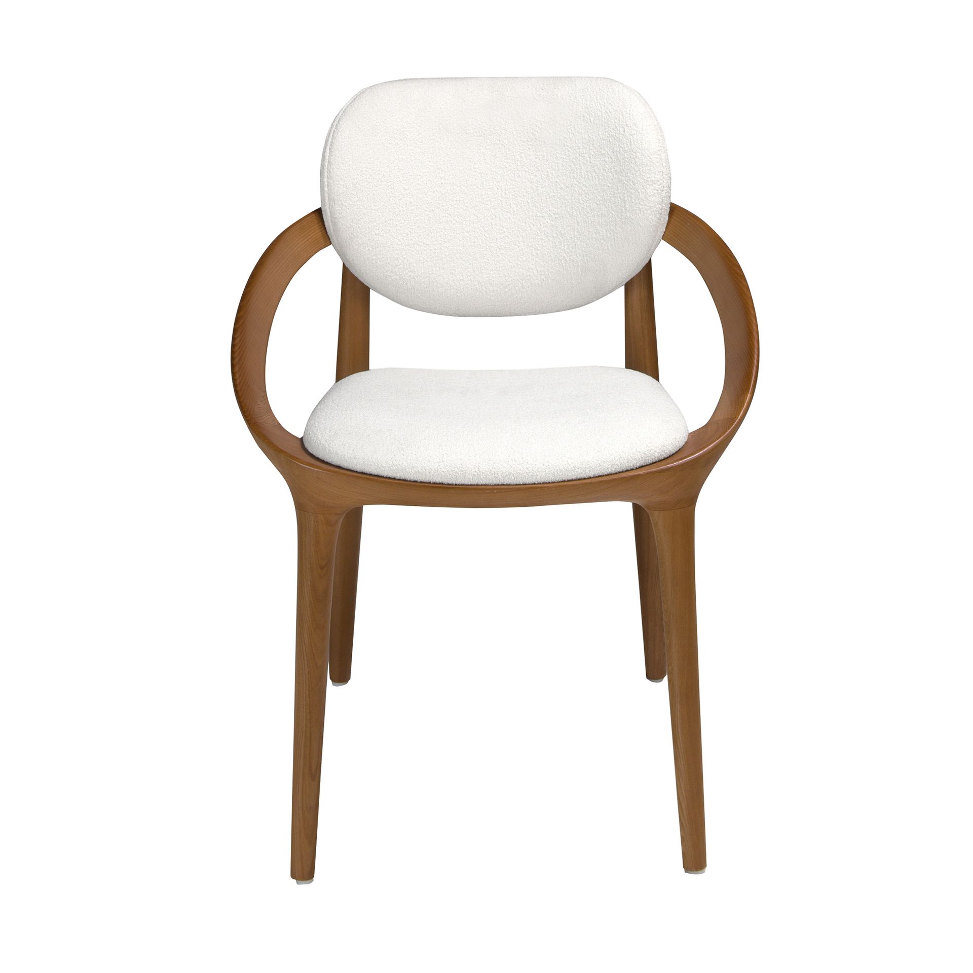 Silla tela blanco roto Silla tela blanco roto - Imagen 2