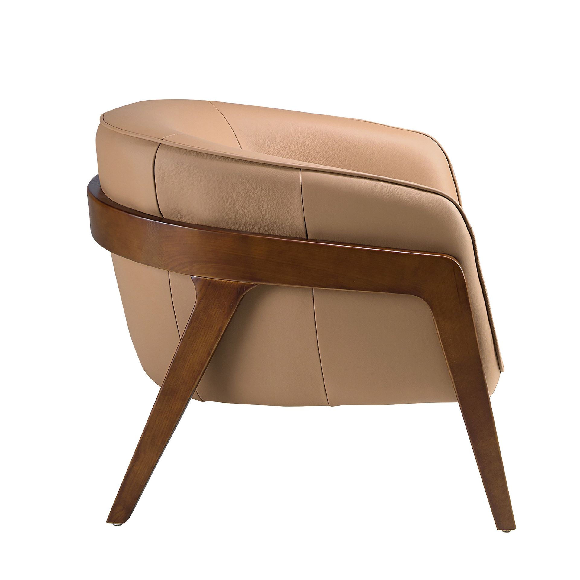 Sillón piel marrón Sillón piel marrón - Imagen 8