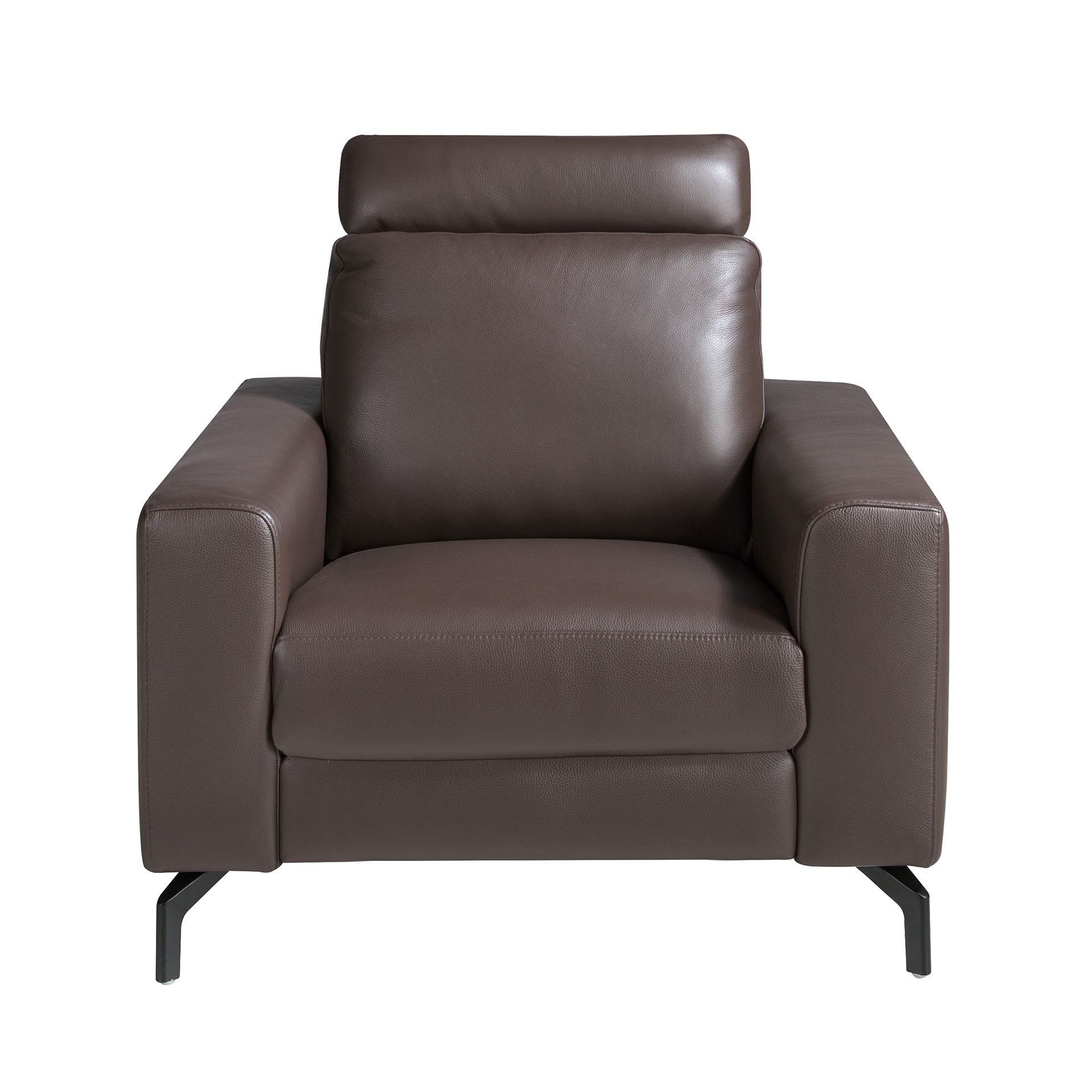Sillón relax piel marrón chocolate Sillón relax piel marrón chocolate - Imagen 2