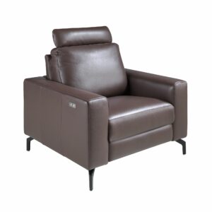 Sillón relax piel marrón chocolate Sillón relax piel marrón chocolate