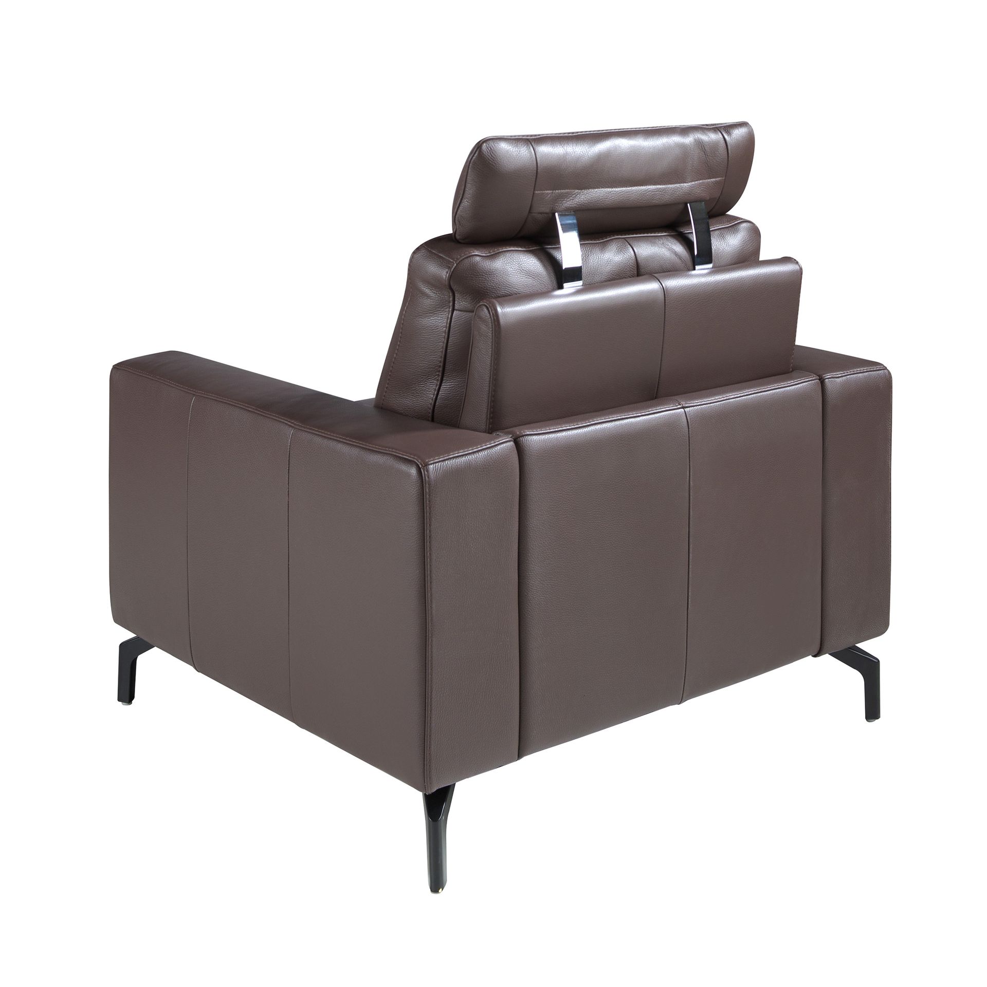 Sillón relax piel marrón chocolate Sillón relax piel marrón chocolate - Imagen 6