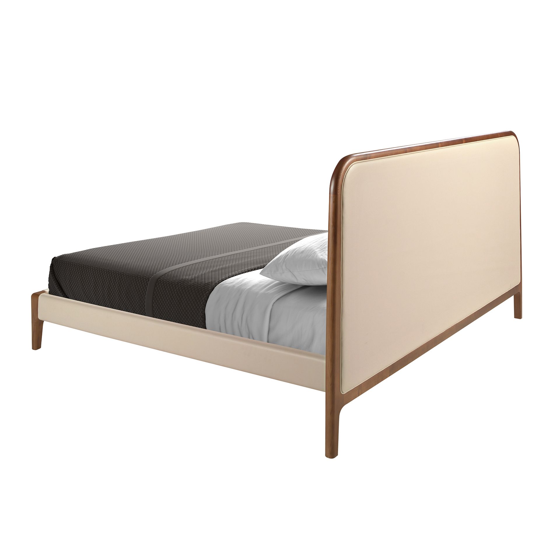 Cama polipiel color crema Cama polipiel color crema - Imagen 6