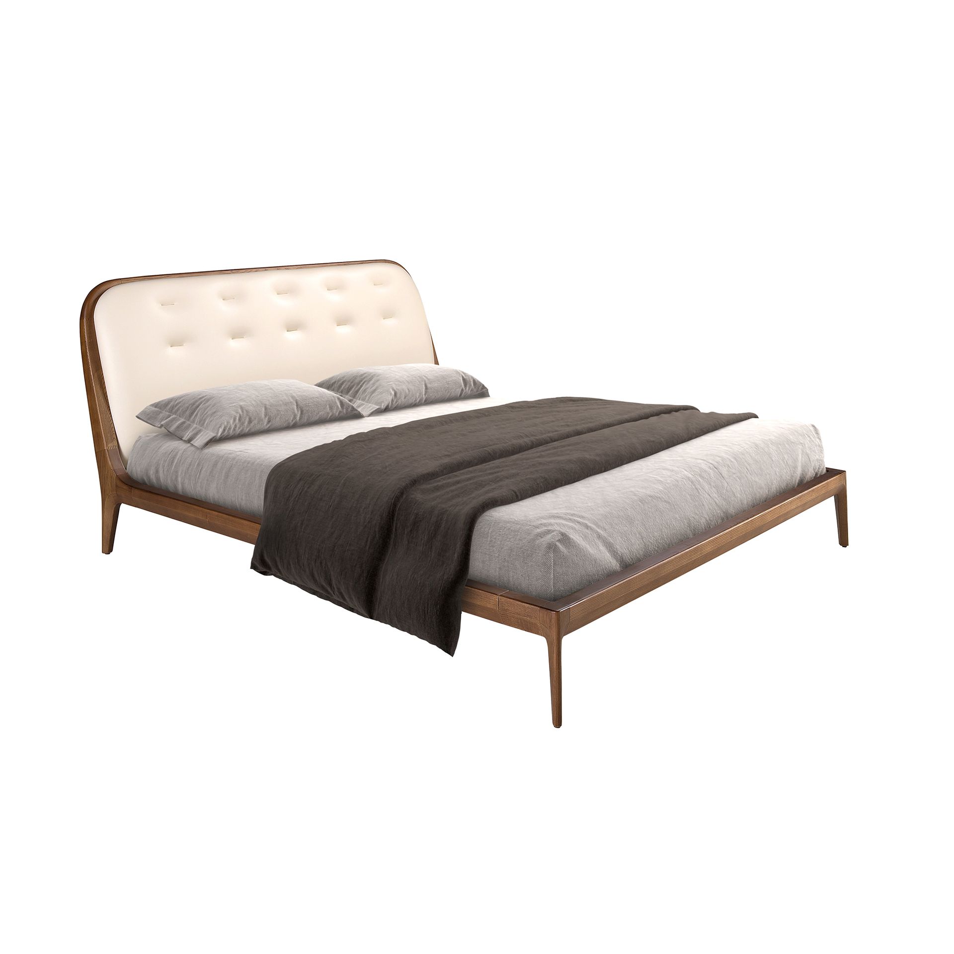 Cama polipiel color arena Cama polipiel color arena - Imagen 6